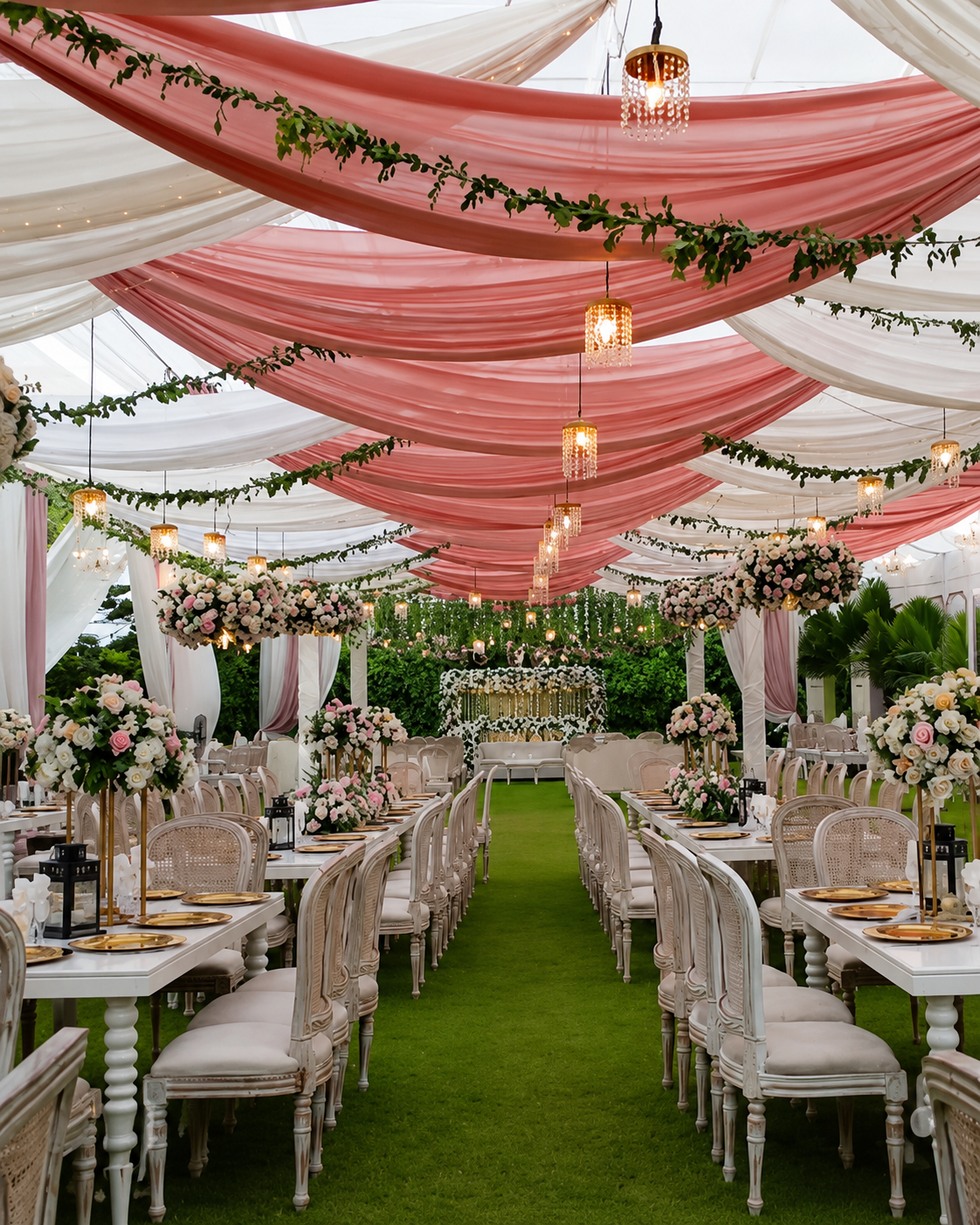 Wedding Reception Backdrop